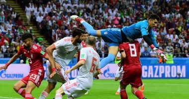 كأس العالم 2018.. التعادل السلبى يسيطر على الشوط الأول بين إسبانيا وإيران
