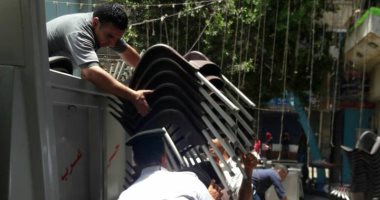 حملات لرفع إشغالات المقاهى بغرب القاهرة ومراجعة تراخيص "الحنطور"