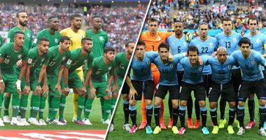 مباراة السعودية وأوروجواى لقاء خارج التوقعات فى كأس العالم 2018.. "الأخضر" فى مهمة "تحسين الصورة" أمام ممثل أمريكا الجنوبية.. تغييرات واسعة فى تشكيل البلد العربى.. والثنائى المرعب يبحث عن أول أهدافه