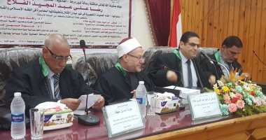 صور.. المفتى من البحيرة: مواجهة الإرهاب هى حرب مقدسة للدفاع عن الإسلام