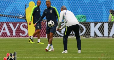 صور.. نيمار يشارك بالمران الأخير لمنتخب البرازيل قبل مباراة كوستاريكا