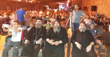 صور.. احتفالات الدير المحرق فى القوصية بعيد "حالة الحديد"