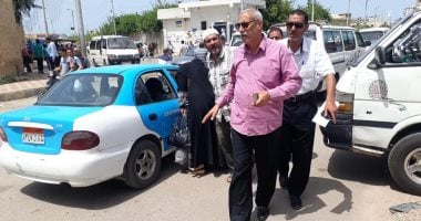 تحرير 4 مخالفات ضد سائقى ميكروباص لمخالفتهما تعريفة الركوب بدمياط