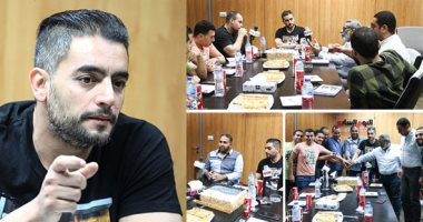 هانى سلامة فى ندوة "فوق السحاب": يجب على الفنان أن يلتحم بالجمهور ويناقش مشاكلهم.. تغسيل شقيقى أصعب المشاهد.. رؤوف عبد العزيز: أغامر دائمًا فى ترشيح أبطال أعمالى.. وحسان دهشان: قدمنا مسلسلاً واقعيًا يلمس الناس