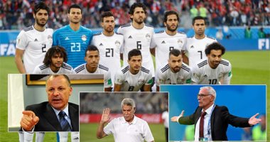 منتخب مصر يرتدى القميص الأبيض أمام السعودية غداً