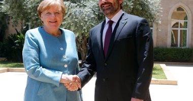 صور.. ميركل تلتقى الحريرى وبرى فى اليوم الثانى من زيارتها إلى لبنان