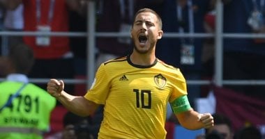 كأس العالم 2018.. هازارد أفضل لاعب فى مباراة بلجيكا وتونس