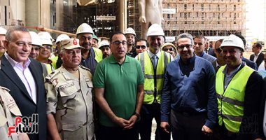 رئيس الوزراء: المتحف المصرى الكبير مشروع عالمى بكل المقاييس - صور