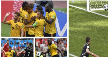لعنة العرب تضرب تونس فى كأس العالم 2018.. بلجيكا تسحق "نسور قرطاج" بخماسية.. الكرة العربية تتلقى الهزيمة الثامنة فى مونديال روسيا.. هازارد أفضل لاعب فى المباراة.. وكتيبة نبيل معلول تدفع ثمن الكوارث الدفاعية