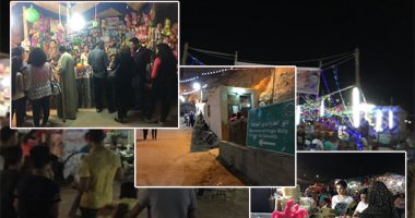 صور.. آلاف الأقباط يحتفلون بعيد "حالة الحديد" فى حضن جبل دير الجنادلة.. موكب الدورة أهم مراسم اليوم.. رئيس دير السيدة العذراء: نشكر جهود الأمن فى تأمين الاحتفالات.. و2000 شاب وفتاة يشاركون فى التأمين