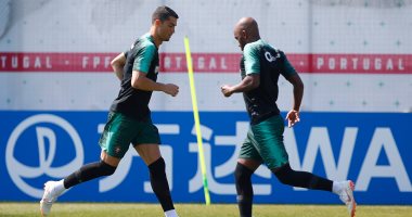 كأس العالم 2018.. رونالدو يشارك فى تدريبات البرتغال قبل مواجهة إيران.. صور