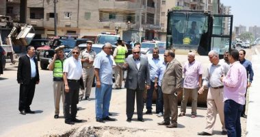 محافظ الشرقية: إزالة الأكشاك و العشش العشوائية من مداخل الزقازيق