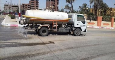 رفع 30 طن قمامة ومخلفات صلبة فى حملة بمركز جهينة فى سوهاج