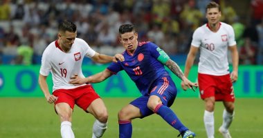 ملخص وأهداف مباراة كولومبيا وبولندا فى كأس العالم.. فيديو