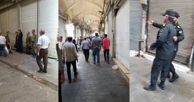 فيديو وصور.. إضراب "البازار" قنبلة تنفجر فى وجه "خامنئى".. الإيرانيون يحتجون أمام البرلمان للتنديد بارتفاع الدولار وانهيار الاقتصاد.. والأمن يرد بقنابل الغاز.. وسياسيون يدعون روحانى وفريقه للتنحى عن السلطة