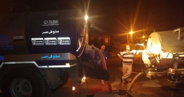 شركة مياه القناه تنهى إصلاح غاطسة أبو سلطان بمحافظة الإسماعيلية "صور"