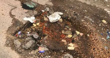 شكوى من كسر ماسورة مياه بشارع فهمى ويصا فى الإسكندرية