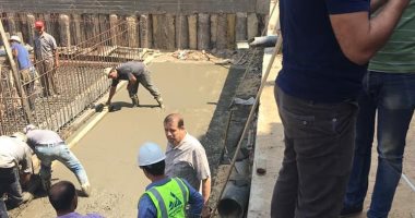 صور.. بدء أعمال الخرسانة المسلحة بمستشفى بيلا المركزى بتكلفة 337 مليون جنيه