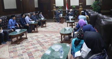 مفتى الجمهورية يستقبل وفدًا رفيع المستوى من أعضاء مجلس العلماء الإندونيسى