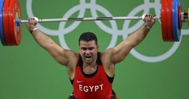 جابر فرحان يتوج بذهبية الخطف لوزن 105 كجم فى رفع الأثقال بالبحر المتوسط