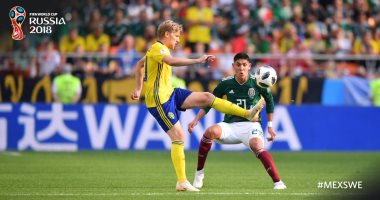 كأس العالم 2018.. المكسيك تتفوق على السويد فى الإحصائيات