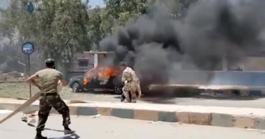 صور.. انفجار مزدوج بمنطقة عفرين شمال غرب سوريا
