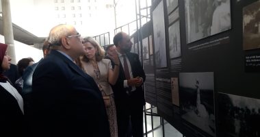 صور.. مميش: قناة السويس حققت اعلى عائدات بتاريخها بلغت 600 مليون دولار.. القناة الجديدة شريان التنمية لمصر ومستقبلها.. الفقى: تأميمها تأكيد للإرداة المصرية.. وسفيرة بلجيكا: علاقتنا مع القاهرة قوية منذ عام 1838
