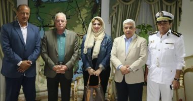 محافظ جنوب سيناء يستقبل وفدا من الاتحاد المصرى للمصارعة 