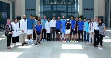 صور.. لاعبو الزمالك يخضعون لقياسات بدنية حديثة لأول مرة فى مصر
