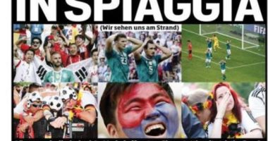 خروج ألمانيا التاريخى من كأس العالم 2018 حديث الصحافة الإيطالية.. صور