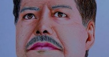 قارئ يشارك "اليوم السابع" بموهبته فى رسم عدد من المشاهير