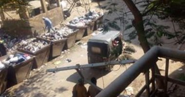 شكوى من تراكم القمامة بكفر طهرمس فى الجيزة