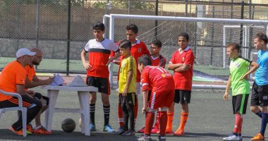 صور.. انطلاق اختبارات ناشئى وادى دجلة