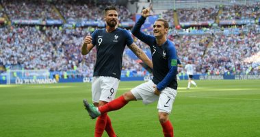 كأس العالم 2018.. جريزمان يسجل أول أهداف فرنسا ضد الأرجنتين
