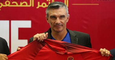فيديو وصور.. كارتيرون: سعيد بتدريبى للأهلى أقوى فريق فى أفريقيا 