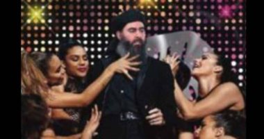 نشر صور "البغدادى" محاطا بالراقصات بعد قرصنة موقع تابع لـ"داعش"