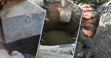 البحث عن شخصين انهارت عليهما الرمال داخل حفرة أثناء التنقيب عن الآثار بالصف 