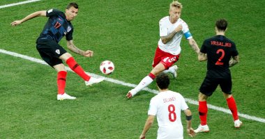 كأس العالم 2018.. تعادل مثير بين كرواتيا والدنمارك فى الشوط الأول 