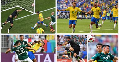 فيديو و صور.. البرازيل تقتل أحلام المكسيك فى كأس العالم 2018.. نيمار وفيرمينيو يقودان السامبا لربع نهائى المونديال بثنائية مستحقة.. مغامرة "إل ترى كولور" لن تكتمل.. ونيمار الأفضل فى المباراة
