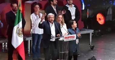 صور.. رئيس المكسيك الجديد: نسعى لعلاقة جيدة مع أمريكا