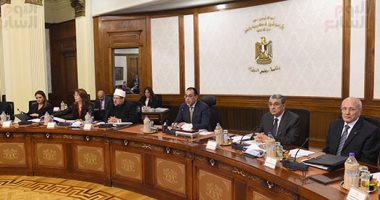 بدء اجتماع الحكومة الأسبوعى لمناقشة عدد من الملفات - صور