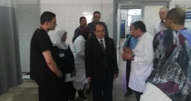وكيل وزارة صحة المنوفية يتفقد مستشفى قويسنا المركزى فى جولة مفاجئة