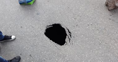 هبوط أرضى بمنشية الزهراء فى المحلة.. ولجنة من مجلس المدينة لحل الأزمة