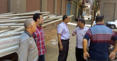 حملة مكبرة لتطوير مداخل ومخارج مدينة دسوق بكفر الشيخ 