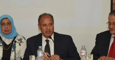 محافظ الإسكندرية يشارك فى ورشة المعهد العالى للصحة تحت عنوان "رؤية مستقبلية"