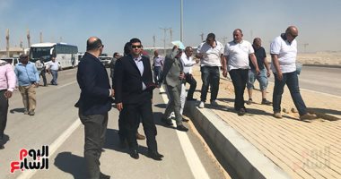رئيس مدينة العلمين الجديدة للنواب: انتهاء المرحلة الأولى فى أكتوبر 2019 - صور