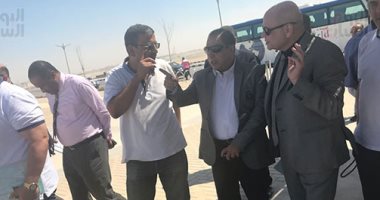وفد برلمانى يلتقى رئيس مدنية العلمين الجديدة فى أولى جولاته لتفقد الخدمات - صور