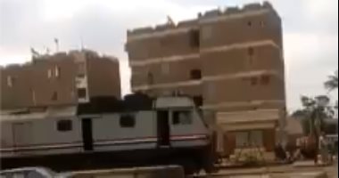 مصرع شاب صدمه القطار  أثناء عبوره شريط السكك الحديدية بقنا 