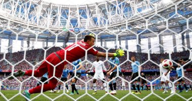 كأس العالم 2018.. خطأ حارس أوروجواى كاد يضيف هدف فرنسا الثانى