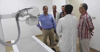 وكيل وزراة الصحة بشمال سيناء يتفقد عدد من المنشآت فى بئر العبد